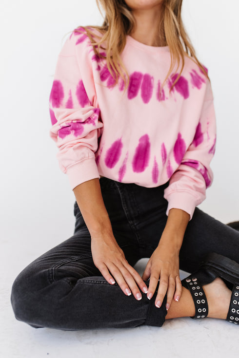 Under Control Tie Dye Pullover